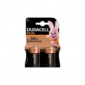 Plus Power C Batteries, Pack of 2