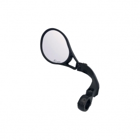 E-bike E13 Approved Adjustable Clamp Fitting Mirror, Left Handlebar