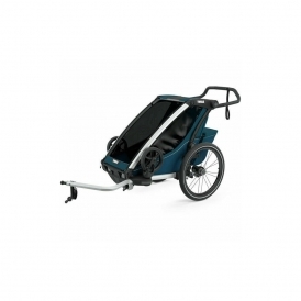 Chariot Cross Multi-Sport Bike Trailer, Single, Blue