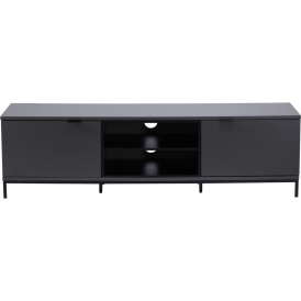 ADCH1600CH Chaplin TV Cabinet, Charcoal