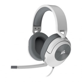 HS55 Stereo Wired Gaming Headset, White