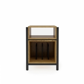 Louisiana Turntable Stand Oak