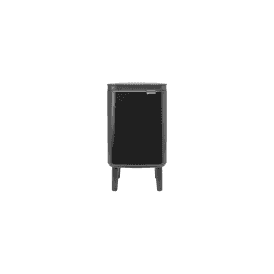 Bo Waste Bin Hi, Matt Black, 4L