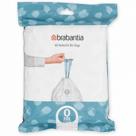 30L (H) Perfect Fit Waste Bags, Pack of 40