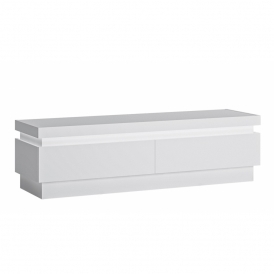 Lyon TV Cabinet, 1460, White & High Gloss