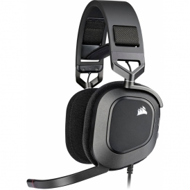 HS80 RGB USB Wired 7.1 Gaming Headset, Carbon