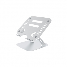 11" to 17" Non-Slip Silicone Height and Angle Adjustable Aluminium Laptop Stand