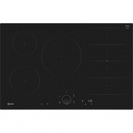 T68FUV4L0 N90 80cm TwistPad Induction Hob, Black