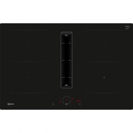 V58NHQ4L0 N70 80cm Induction hob with Integrated Ventilation System, Black