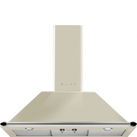 KT90PE 90cm Victoria Chimney Hood, Cream