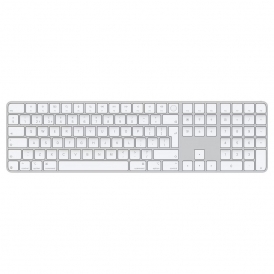 Magic Keyboard with Touch ID and Numeric Keypad, White Keys