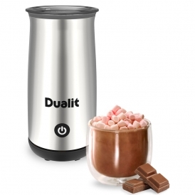 Hot Chocolate Maker, Milk Frother, Chrome