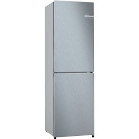 KGN27NLEAG Series 2 E Energy Rating, No Frost, Freestanding Slim Fridge Freezer, 55cm, Inox