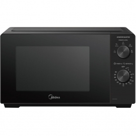 MMOP01MZBK 20L, 700W, Solo Microwave, Black
