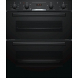 NBS533BB0B Series 4, A Energy Rating, Built Under Double Oven, Black