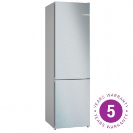 KGN392LDFG Series 4 D Energy Rating, No Frost, Freestanding 363L Fridge Freezer, 60cm, Stainless Steel