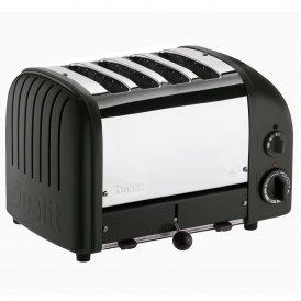 4 Slice Classic Toaster, Matt Black