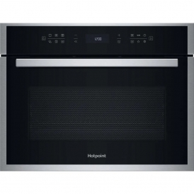 HCW6O7HTSXUK Class 6, 45 cm Compact Oven with Microwave, Stainless Steel