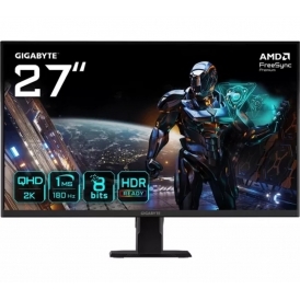 GS27QA 27" QHD Gaming Monitor, 180Hz, 1ms, IPS Panel, HDR10, HDMI & DP