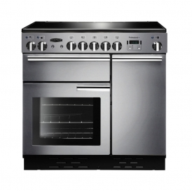 PROP90EISS/C Professional+ 90 Induction Range Cooker, A Energy Rating, Stainless Steel