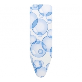 Bubbles C PerfectFlow Ironing Board Cover, 124 x 45 cm
