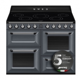 TR4110IGR2 Victoria 110cm Induction Hob Range Cooker, Slate Grey