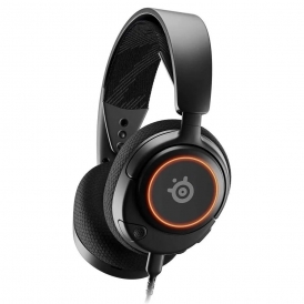 Arctis Nova 3 Wired RGB Gaming Headset, USB‑C, 40 mm Drivers, AirWeave