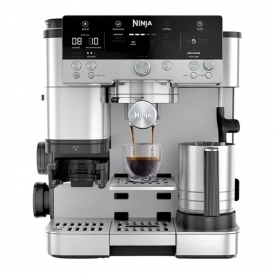 Luxe Café Premier Bean to Cup Coffee Machine, Silver