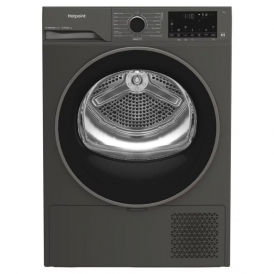 CHD94MGBSUK Fabric Care 9kg A+++ Energy Rating, Freestanding Heat Pump Tumble Dryer, Grey