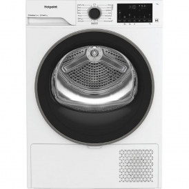 CHD94MWBSUK Fabric Care 9kg A+++ Energy Rating, Freestanding Heat Pump Tumble Dryer, White