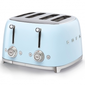 50s Style 4-Slice Toaster, Pastel Blue, 2000 W