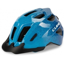 Youth Helmet, 11 Large Vents, Washable Pads, Dark Blue