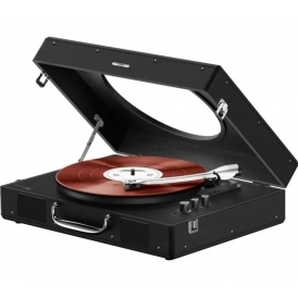 Revival 65 Stereo Vinyl Record Deck, Black