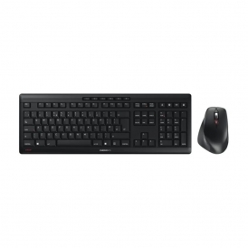 Wireless Ergonomic Keyboard and Mouse, Black
