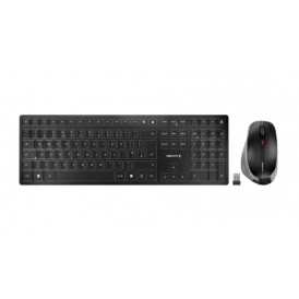 DW 9500 Slim Wireless Keyboard and Mouse, Black