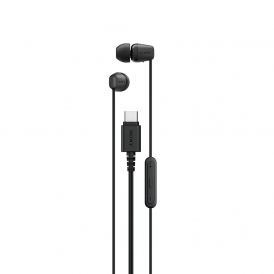USB-C Wired In-Ear Headphones, Black