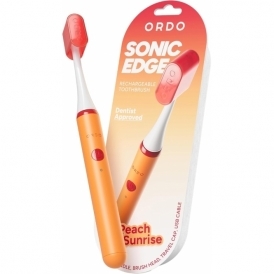 Sonic Edge Rechargeable Electric Toothbrush, Peach Sunrise