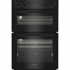 DIH82G1AB A Energy Rating, Built-in Double Oven, Air Fry, Catalytic, Black