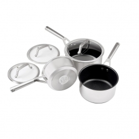 Foodi ZEROSTICK Pan Set 3pc Stainless Steel
