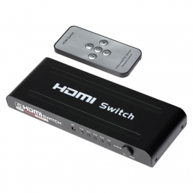 HDMI Switch 5 Ports /w Remote