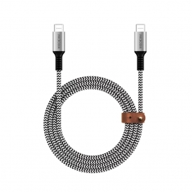 Tweed 1.3m 60w USB-C Cable Zebra