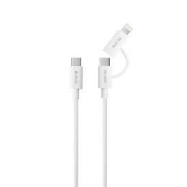 1.2m USB-C to Lightning & USB-C