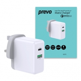 65w USB-C & A Charger (Phone/Laptop)