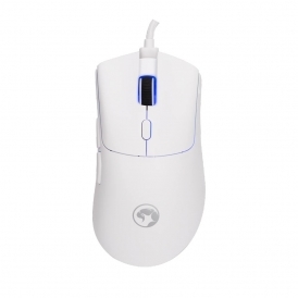 Scorpion Niro 40 Wired Gaming Mouse, White