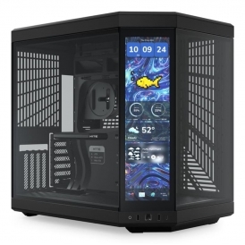 HYTE Y70 Touch Infinite Midi Tower PC Case, Black