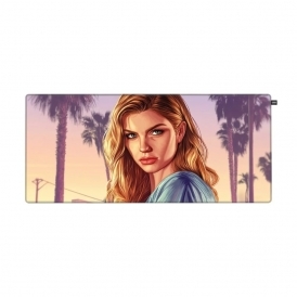 GP5 XL Gaming Surface Mat, Non Slip, Miami Gaze