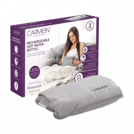 Rechargeable Hot Water Bottle, Grey