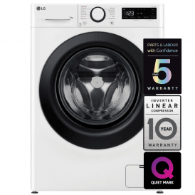 F4Y510WBLN Series 4 AI Direct Drive 10kg, 1400rpm, A Energy Rating Freestanding Washing Machine, White