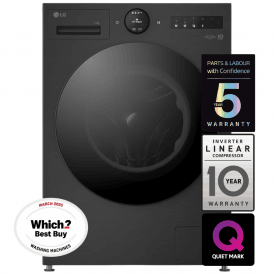 F4X7011TBB Series 7 AI Direct Drive 11kg, 1400rpm, A Energy Rating, AI Direct Drive Freestanding Washing Machine, Black