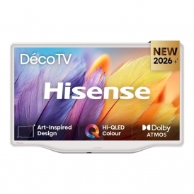 43S5QTUK 43" Deco Smart 4K Ultra HD QLED TV
